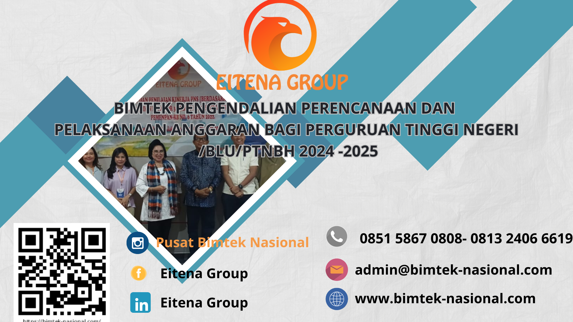 BIMTEK PENGENDALIAN PERENCANAAN DAN PELAKSANAAN ANGGARAN BAGI PERGURUAN TINGGI NEGERI /BLU/PTNBH 2024 -2025