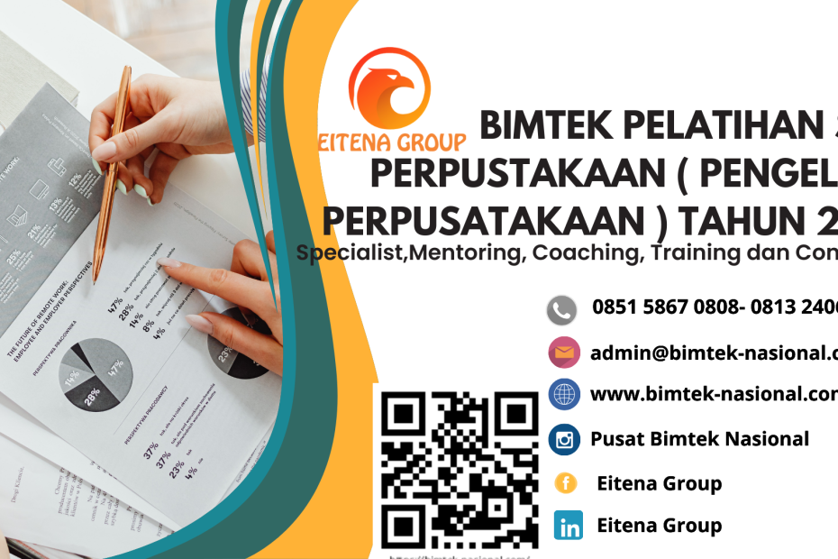 Bimtek Pelatihan SDM Perpustakaan untuk Pengelola Perpusatakaan Tahun 2024