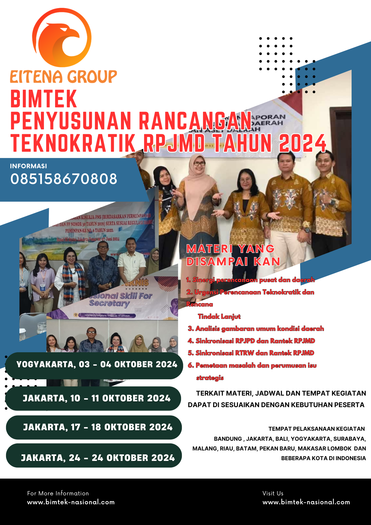 Bimtek Penyusunan Rancangan Teknokratik RPJMD Tahun 2024