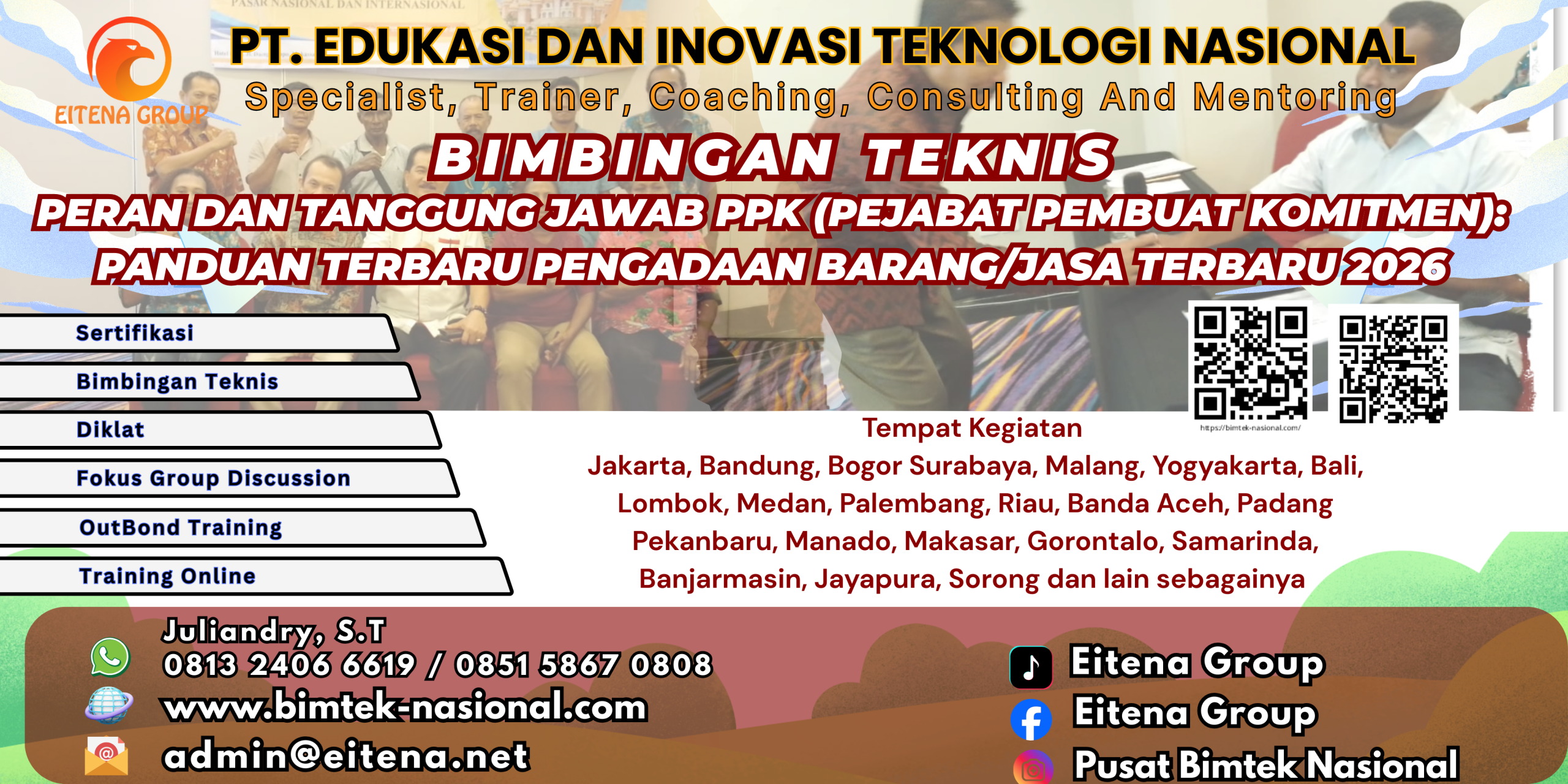 Bimtek Peran dan Tanggung Jawab PPK (Pejabat Pembuat Komitmen): Panduan Terbaru Pengadaan Barang/Jasa Terbaru 2026