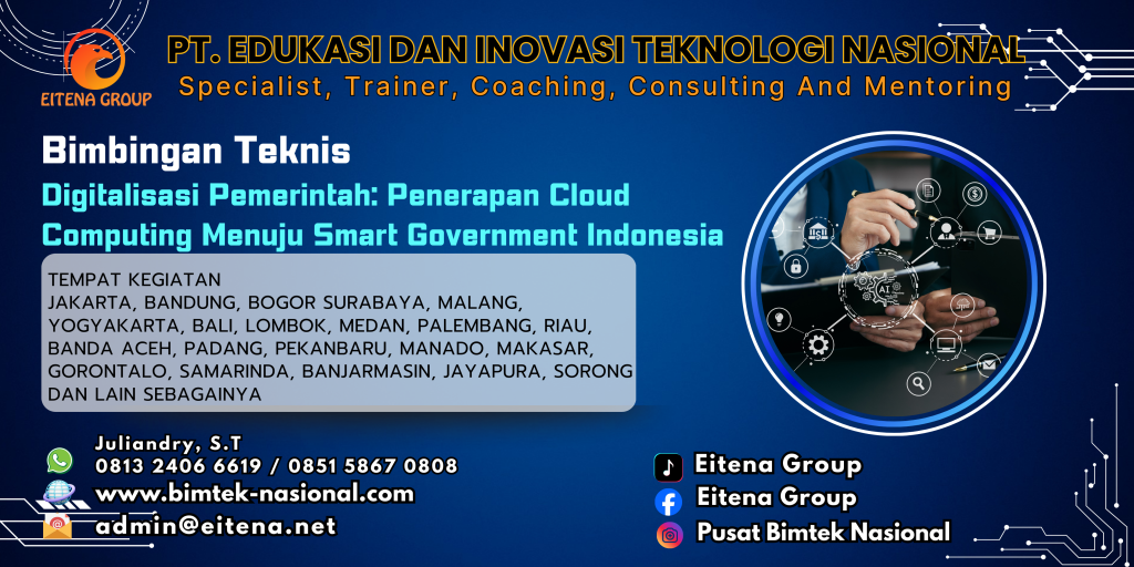 Bimtek Digitalisasi Pemerintah: Penerapan Cloud Computing Menuju Smart Government Indonesia