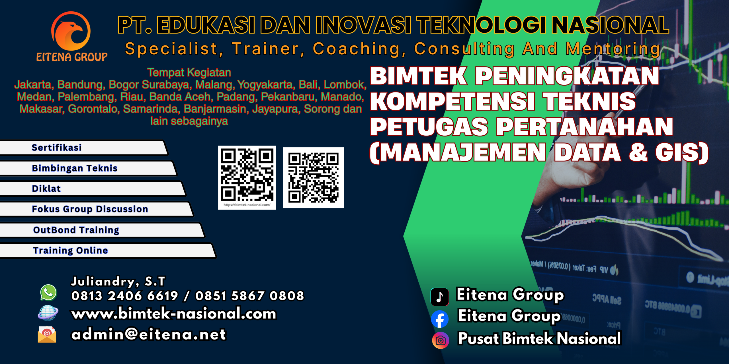 Bimtek Peningkatan Kompetensi Teknis Petugas Pertanahan (Manajemen Data & GIS)
