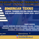 Jadwal Training OSS RBA Online Single Submission Risk Based Approach Tahun 2026 -2027