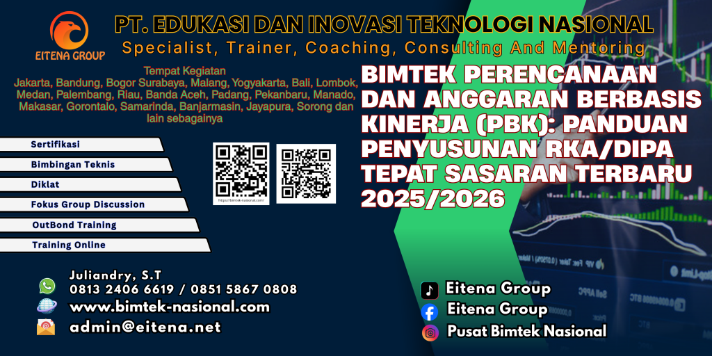 Bimtek Perencanaan dan Anggaran Berbasis Kinerja (PBK): Panduan Penyusunan RKA/DIPA Tepat Sasaran Terbaru 2025/2026
