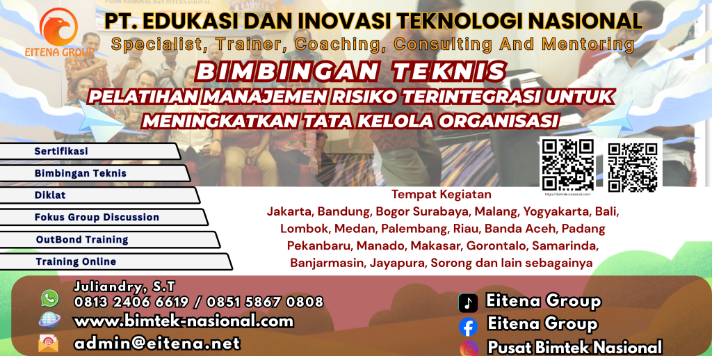 Pelatihan Manajemen Risiko Terintegrasi untuk Meningkatkan Tata Kelola Organisasi