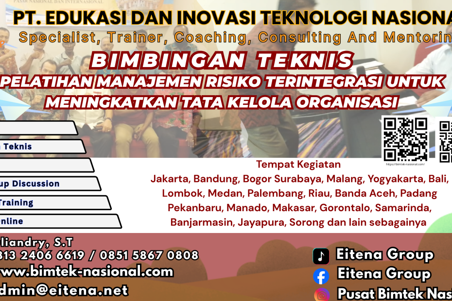Pelatihan Manajemen Risiko Terintegrasi untuk Meningkatkan Tata Kelola Organisasi