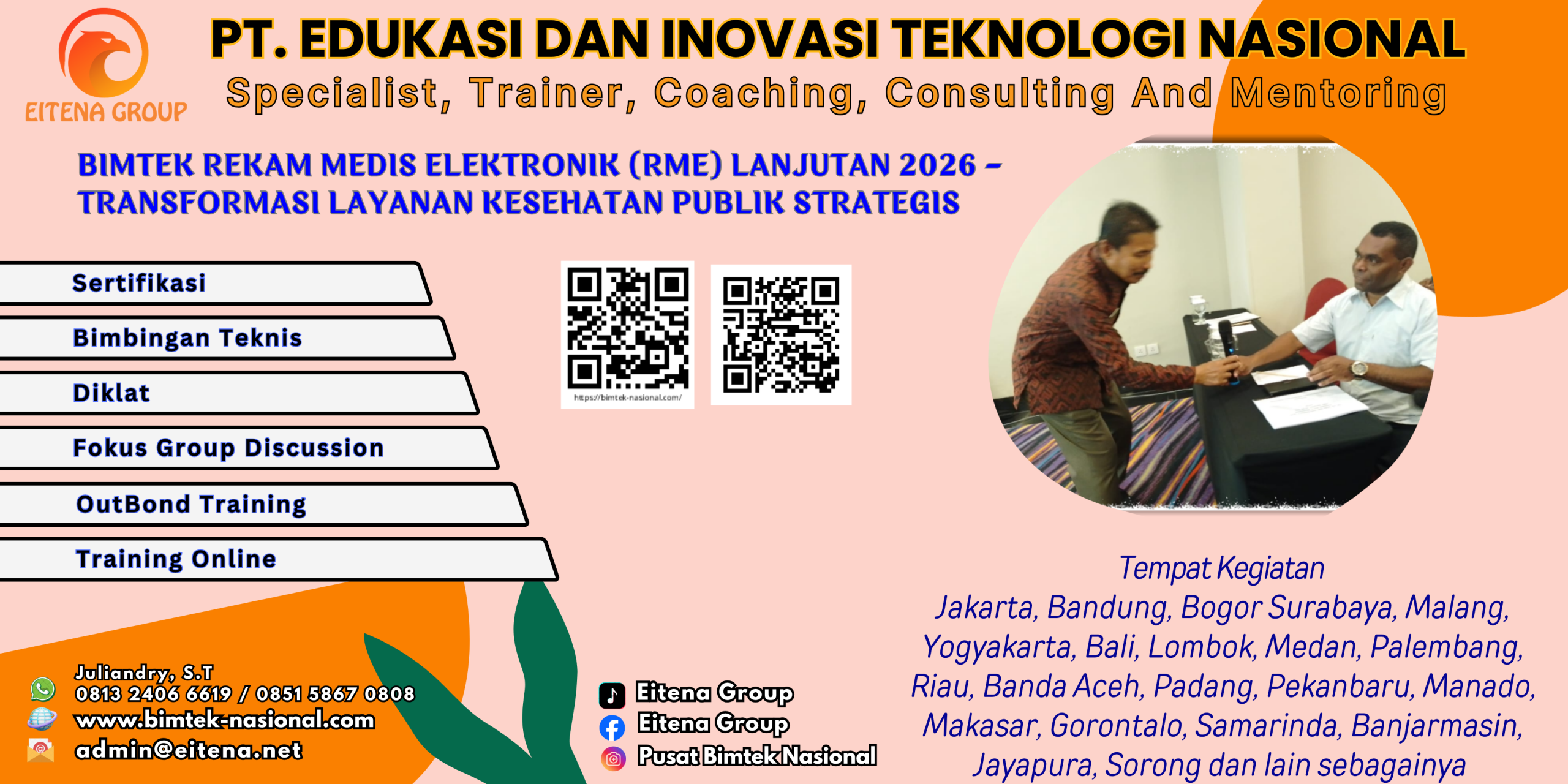Bimtek Rekam Medis Elektronik (RME) Lanjutan 2026 – Transformasi ...