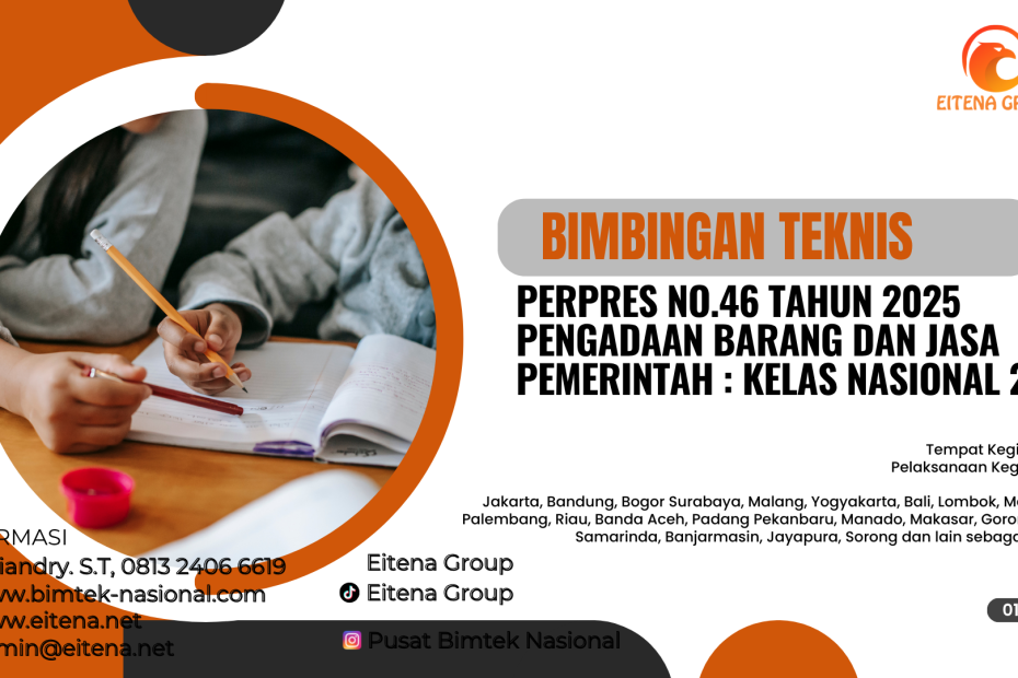 Perpres No.46 Tahun 2025 Pengadaan Barang Dan Jasa Pemerintah : Kelas Nasional 2025