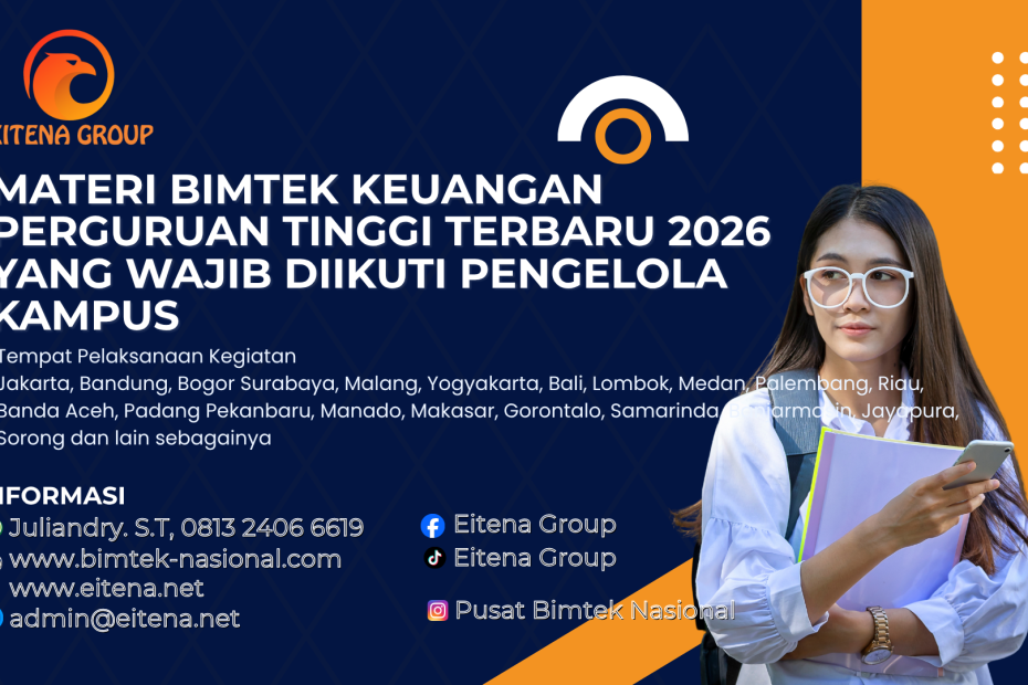 Materi Bimtek Keuangan Perguruan Tinggi Terbaru 2026 yang Wajib Diikuti Pengelola Kampus