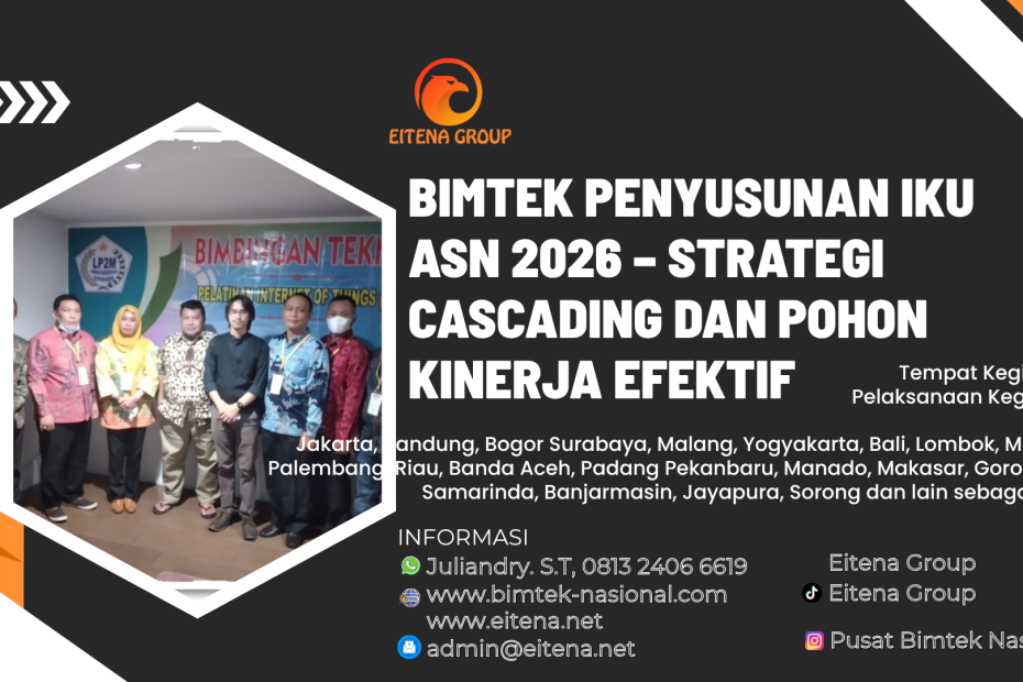 Bimtek Penyusunan IKU ASN 2026 – Strategi Cascading dan Pohon Kinerja Efektif
