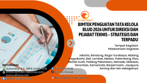 Bimtek Penguatan Tata Kelola BLUD 2026 untuk Direksi dan Pejabat Teknis – Strategis dan Terpadu