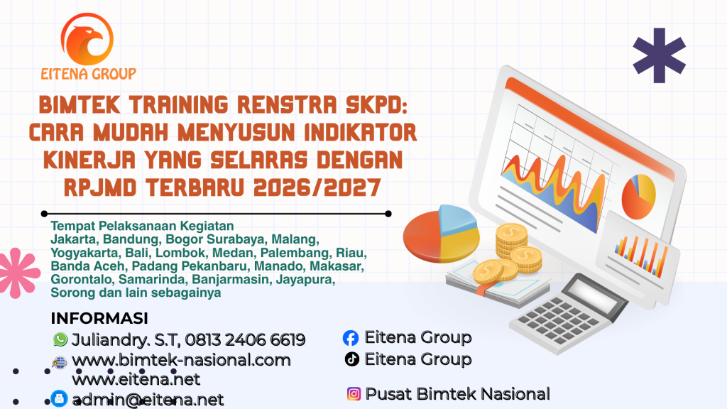 Bimtek Training Renstra SKPD: Cara Mudah Menyusun Indikator Kinerja yang Selaras dengan RPJMD Terbaru 2026/2027