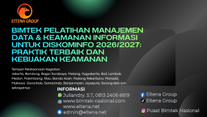 Bimtek Pelatihan Manajemen Data & Keamanan Informasi untuk Diskominfo 2026: Strategi Praktis Meningkatkan Keamanan Sistem dan Tata Kelola Data Pemerintah