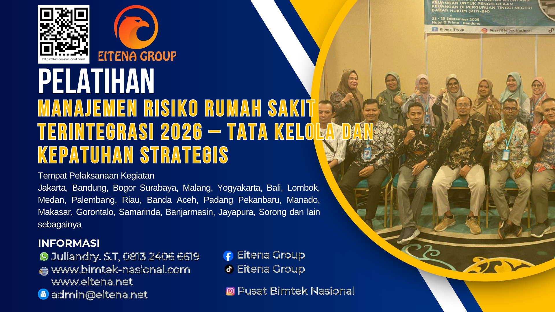 Bimtek Manajemen Risiko Rumah Sakit Terintegrasi 2026 – Tata Kelola Dan ...