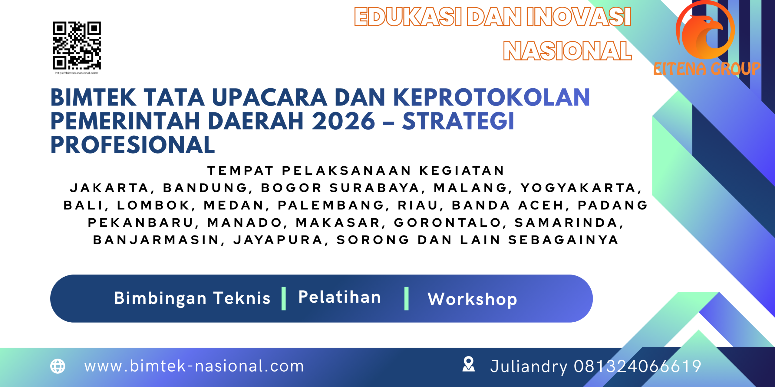 Bimtek Tata Upacara dan Keprotokolan Pemerintah Daerah 2026 – Strategi Profesional