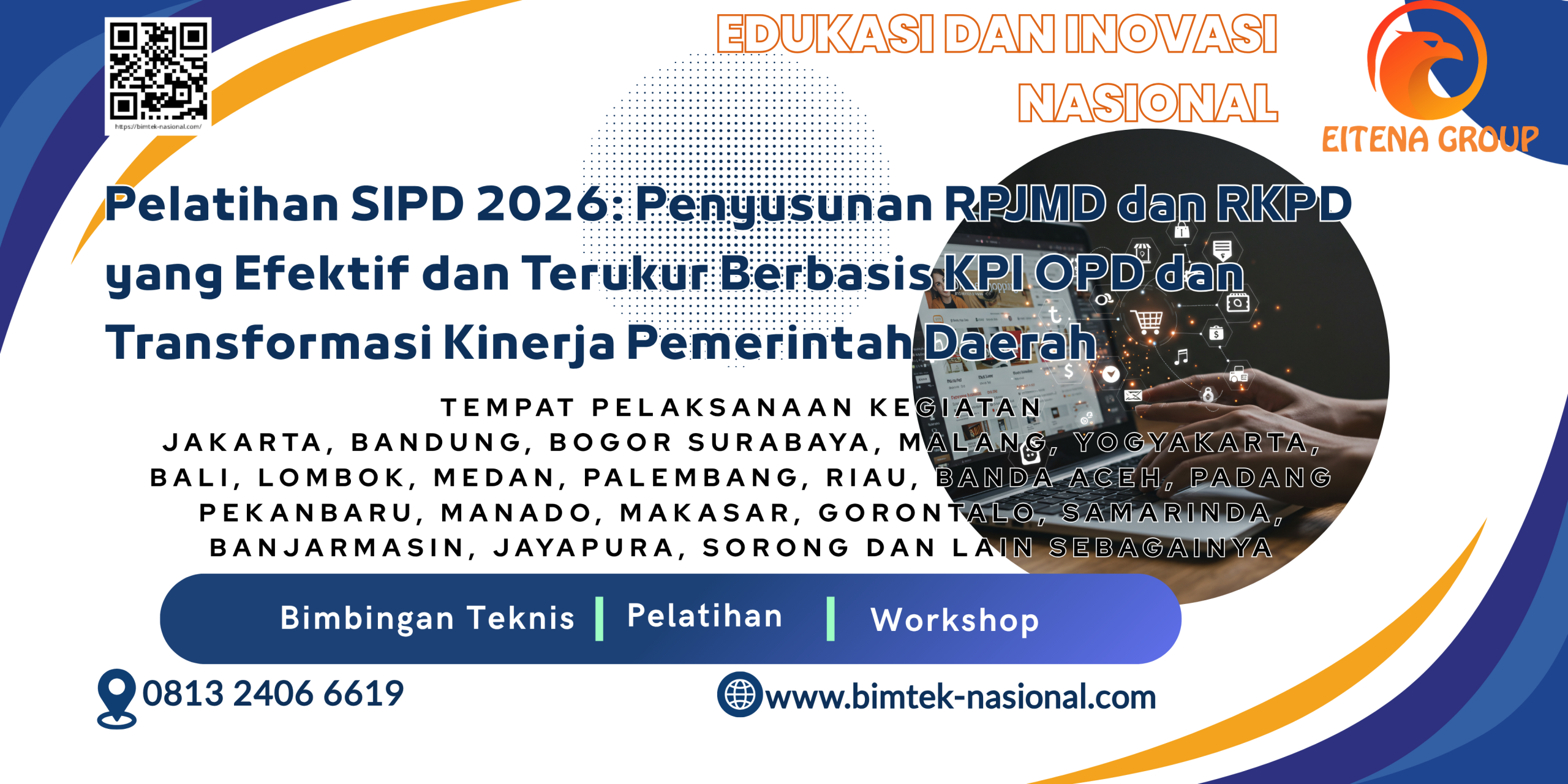 Pelatihan SIPD 2026: Penyusunan RPJMD dan RKPD yang Efektif dan Terukur Berbasis KPI OPD dan Transformasi Kinerja Pemerintah Daerah
